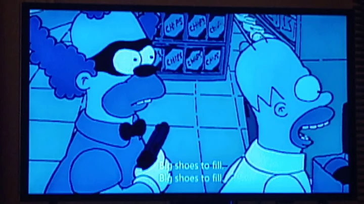 Bart & Sideshow Bob Scene