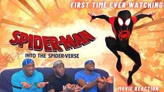 THE BEST SPIDER-MAN MOVIE?! First Time Reacting To SPIDER-MAN: INTO THE SPIDER-VERSE | Movie Monday