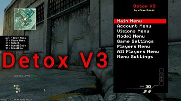 MW3 | 1.24 | Detox V3 | Multiplayer | RTM Mod Menu | (PS3) [+Download]