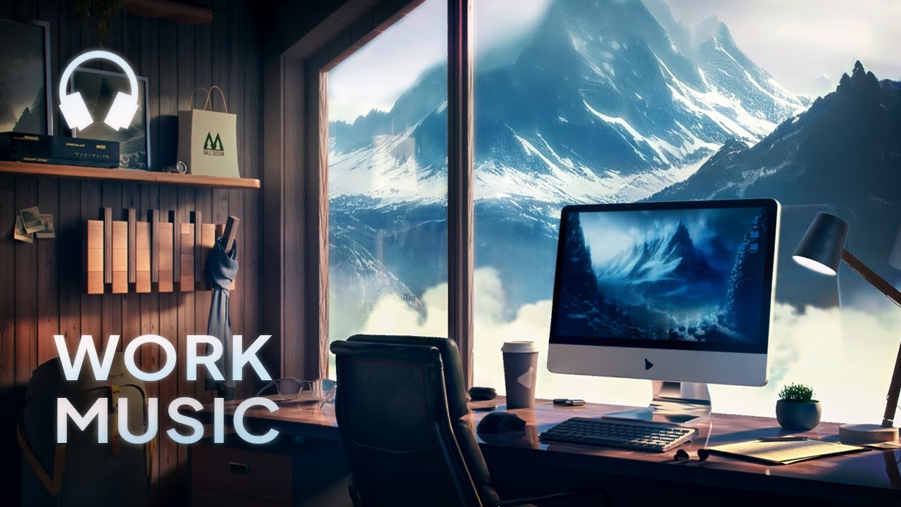 ⁣Music for Work — Mountain Workspace Mix