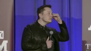 Elon Musk at Hyperloop competition 2016