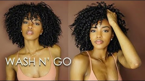WASH N GO TUTORIAL feat. CURLS UNLEASHED