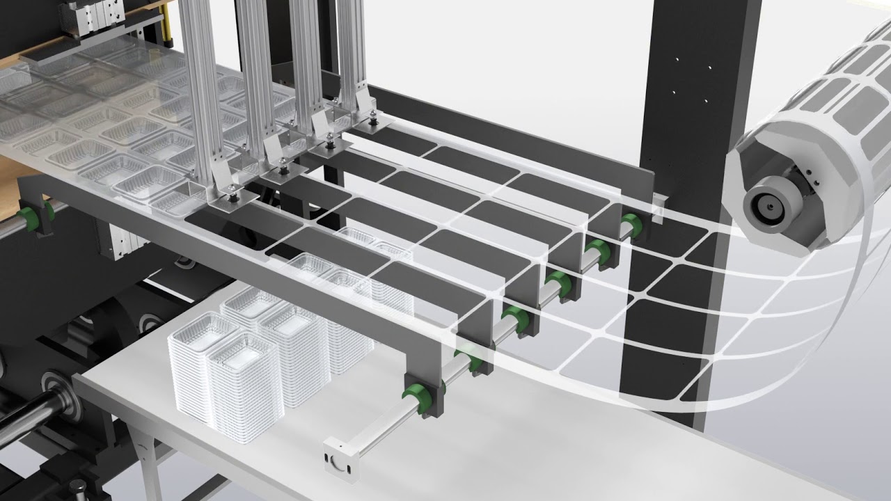 【​浅野研究所-成形機PJシリーズ】ノックアウト部CG動画