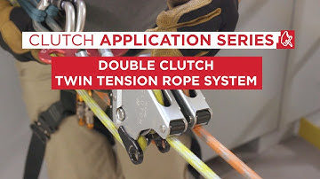 Using the CLUTCH in a Twin Tension Rope System (TTRS) | Double CLUTCH | CMC