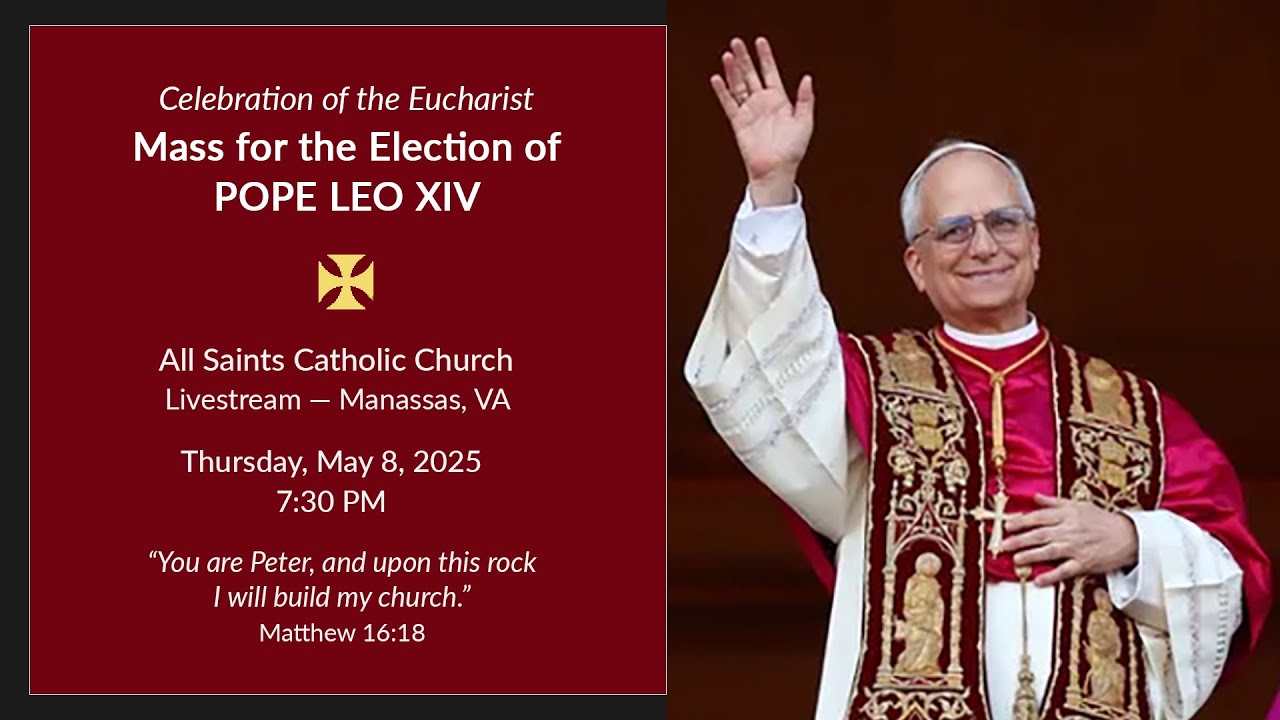 Mass for the Election of Pope Leo XIV - YouTube