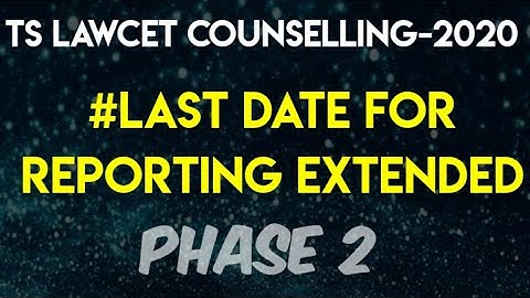 Last date for reporting at the alloted college extended| By Krishna