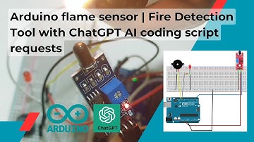 Sensor api arduino Alat Deteksi Kebakaran | ChatGPT AI #FireDetectionSystem #ArduinoFireSensor