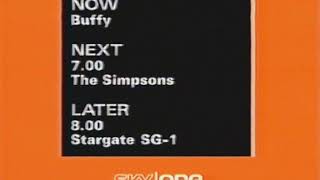 Sky One Buffy Simpsons Schedule 2002