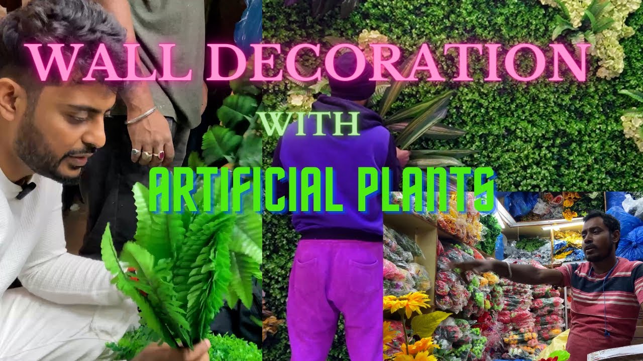 CHEAPEST WALL DECORATION IDEAS 💡 FOR LIVING ROOM,, YouTube