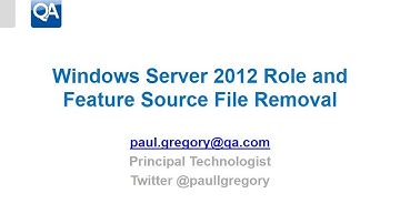 Windows Server 2012 Role & Feature Source File Removal