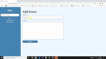 Project 1 - wiki (Django)