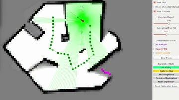 Particle filter based SLAM
