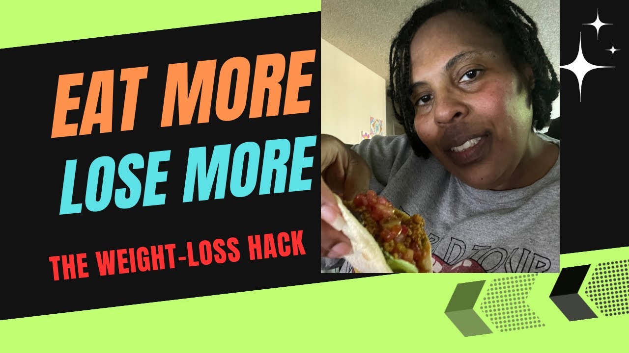 What Happens When You Eat MORE (Not Less) to Lose Weight! - YouTube