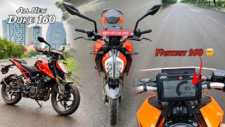 Finally The All New KTM DUKE 160 is here 😍 Most powerful 160 | MT-15 Killer 🔥 Full Ride Review 