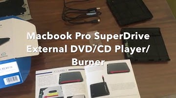 Converting Macbook Pro SuperDrive to External DVD/CD Player/Burner