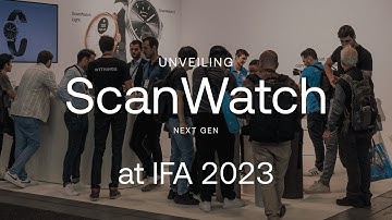 Withings @ IFA 2023, Berlin — Unveiling the ScanWatch next gen