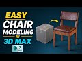 Easy chair modeling in 3ds max | Beginner friendly tutorial