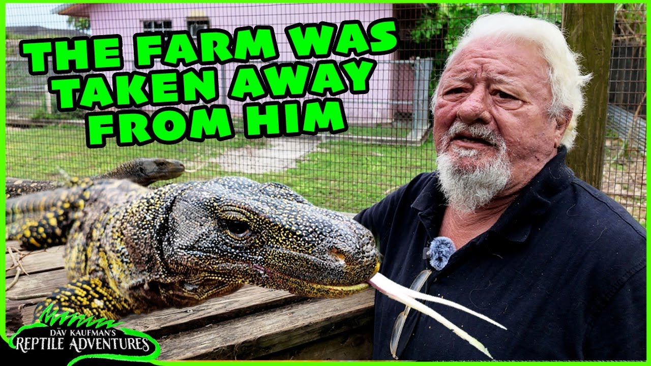 MY LAST TOUR OF TOM CRUTCHFIELD'S REPTILE FARM (this is really sad)