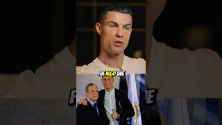 CRISTIANO se fue del Madrid porque “El presidente no se portó bien conmigo” #viral #futbol #reels