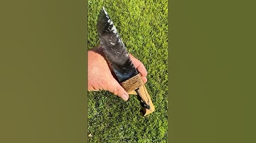 The Sharpest Blade on Earth – Obsidian Blade #shorts #science