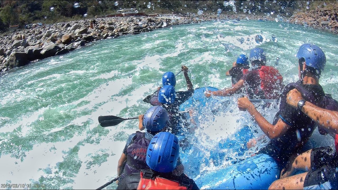 Trip to Rishikesh by IIT Kanpur Students| Rafting and camping | IIT ...