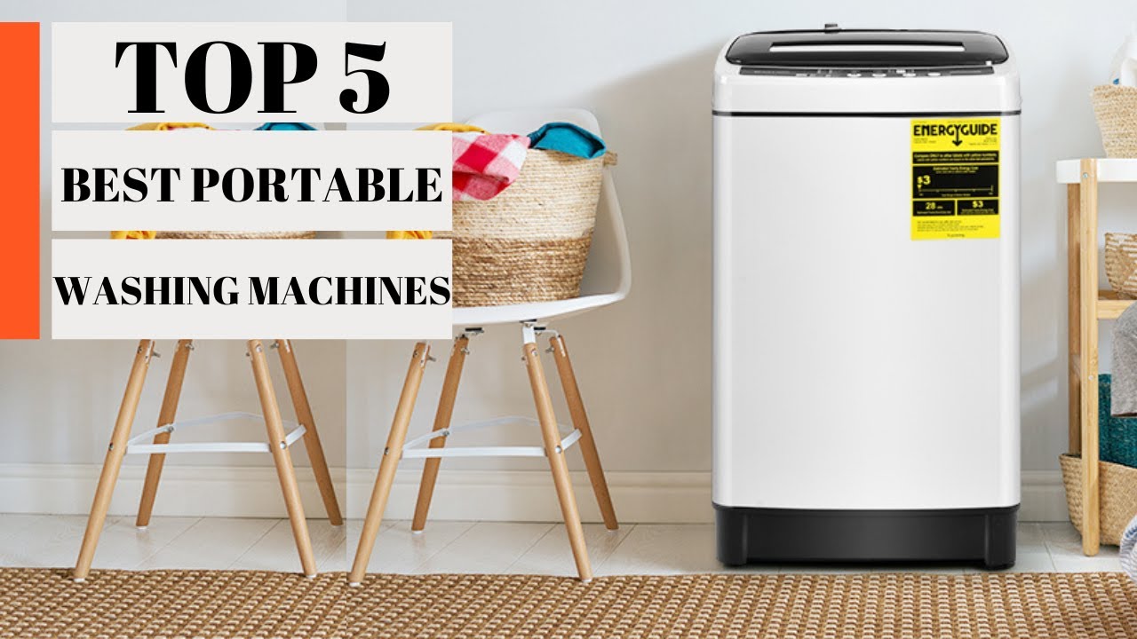 5 Best Portable Washing Machines 2024 - Top Mini Washers 