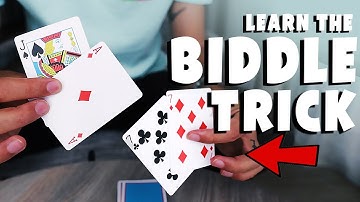 The POWERFUL 5-Card Effect : BIDDLE TRICK (TUTORIAL)