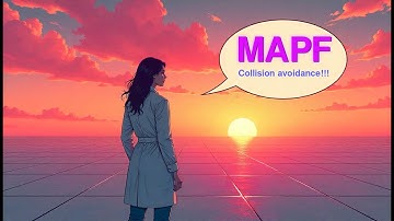 MAPF, Collision Avoidance Test. Speed ​​and Routes.✅