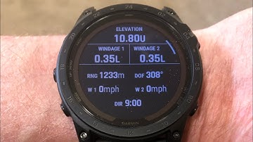 Garmin Tactix 7 Pro with Ballistics Watch - Pairing with a Rangefinder