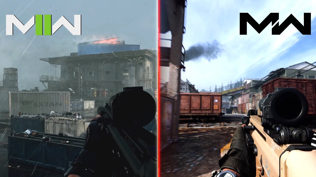 Modern Warfare (2019) Vs Modern Warfare II (2022) - Extreme Attention to  Detail COMPARISON 