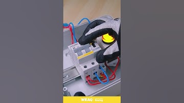 Modular Contactor Manual Operation: Button Functions and Usage.