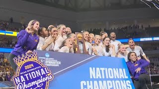 LSU Gymnastics win 2024 NCAA National title