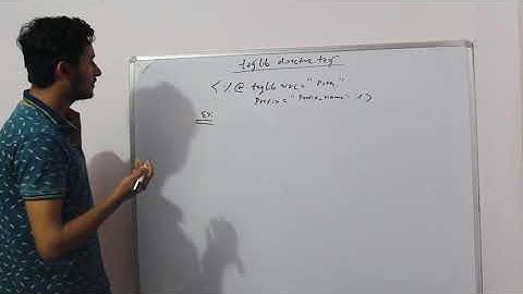 JSP Tags(Elements)Tutorial-4 By-Shubham Kumar