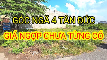 Hạ còn 3ty. chính chủ cần bán lô góc ngã 4 giá cực rẻ thuộc giai đoạn 2 kdc tân đức đức hòa