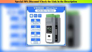 Hot Picks VXDIAG VCX SE for Mercedes OBD2 Diagnostic Tool VCX VX800 for Benz MB Star C6 Car Scanner