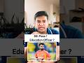 Education Officer Without Degree? Sirf 8th Pass ! #thecaringcurve #viralshort #shorts #viralvideo