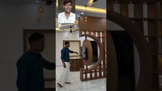 360° Rotating TV Unit 😱 Smart Hidden Storage Design #shorts #tv #unit