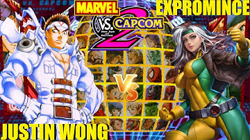 Marvel vs Capcom 2: JUSTIN WONG vs EXPROMINENCE