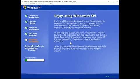 Upgrading Windows XP Build 2505 to Windows XP RTM