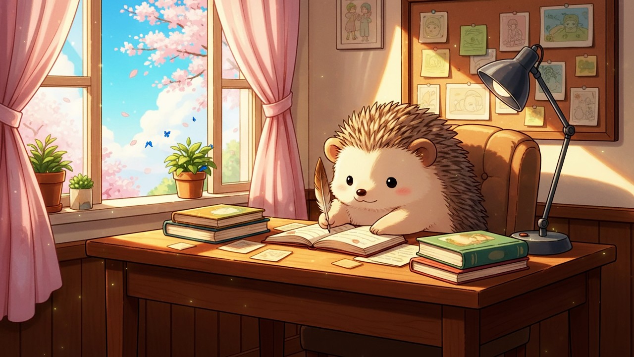 Cozy Spring Study Jazz 🌸📖 | Soft Lofi Coffee Beats for Calm Focus & Creative Mornings