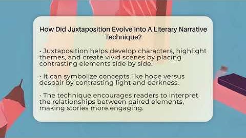 How Did Juxtaposition Evolve Into A Literary Narrative Technique? - The Prose Path
