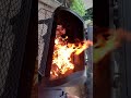 Feu denfer barbecue hells in fire