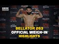 Bellator 263: Pitbull vs. McKee Weigh-In Highlights | MMA Fighting