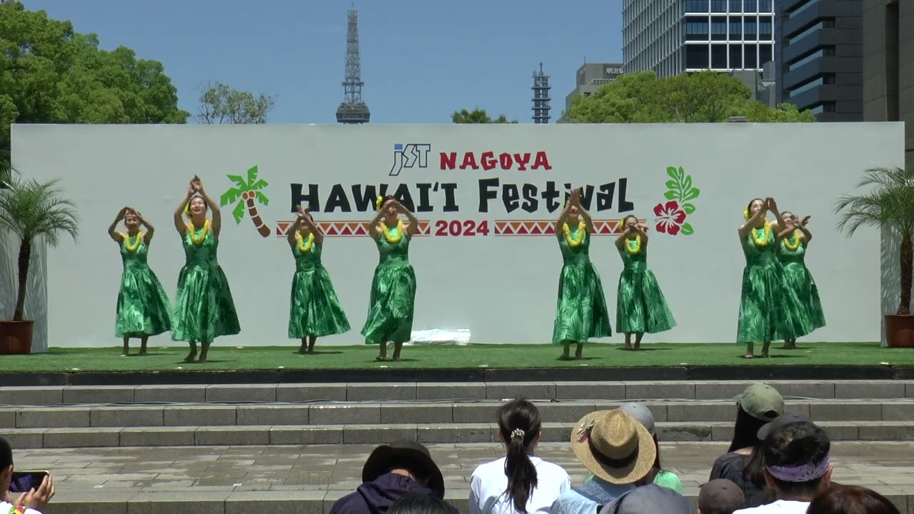 ハーラウ カ リコ プア オ カラニアーケア　2024.5.25　名古屋ハワイフェスティバル