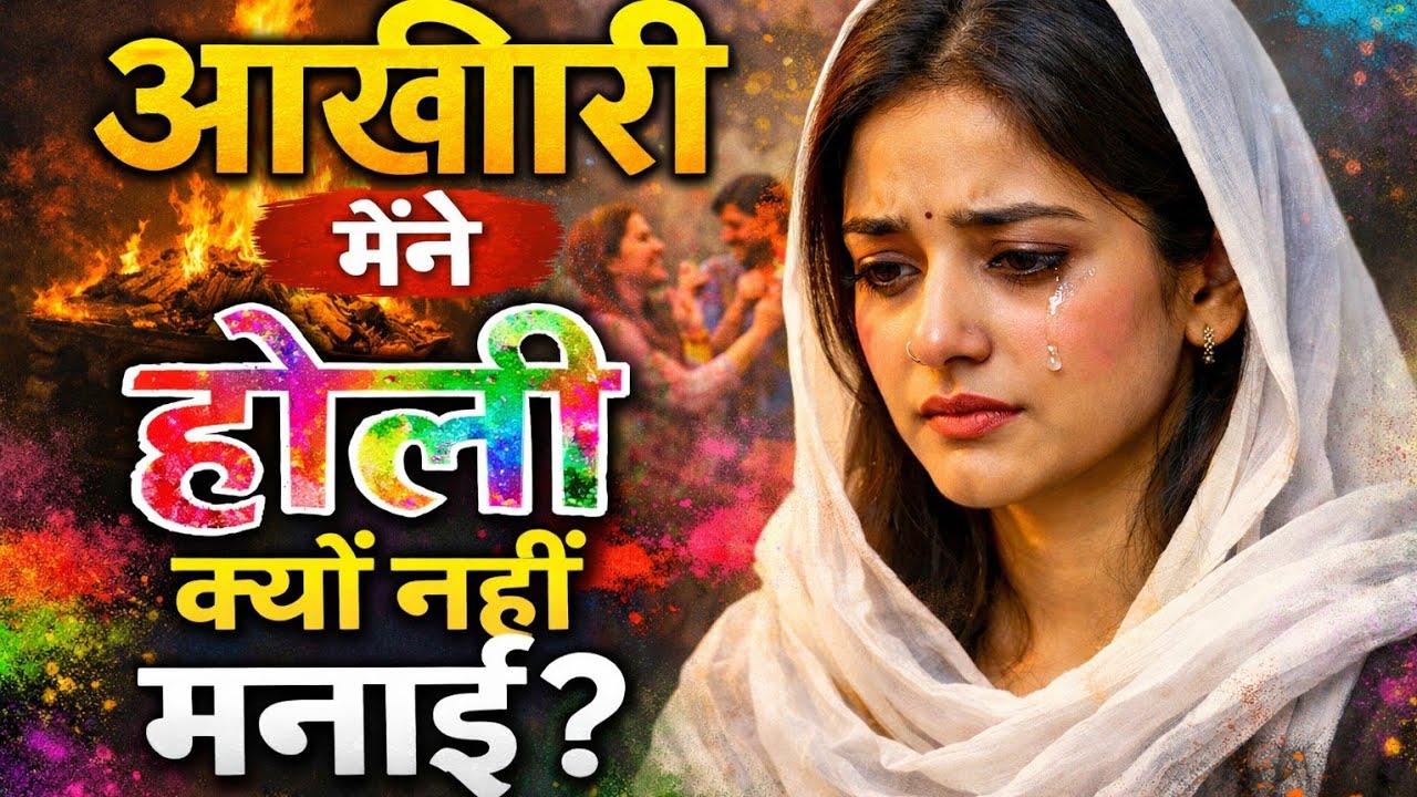 आखिरी मैंने क्यों नहीं मनाई होली ll Indian color festival