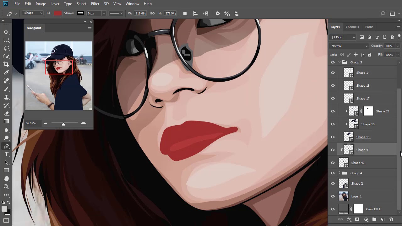 VEXEL ART | RANDOM FAN | TIMELAPSE - YouTube
