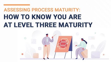 Assessing Process Maturity: How to Know You are at Level Three Maturity