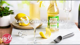 Lemon Green Tea Mimosa Recipe