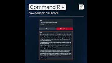 Serve Cohere’s Command R+ on Friendli Container in your GPU environment! #shorts