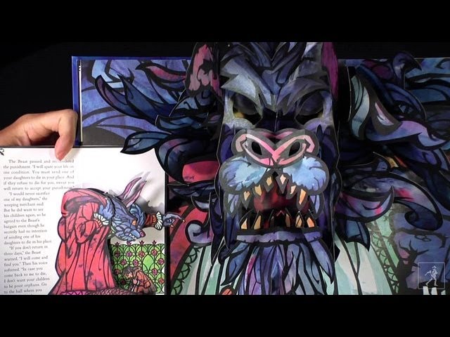 Beauty & the Beast: A stunning classic pop-up from Robert Sabuda